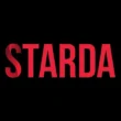 Starda Casino Logo on the black background