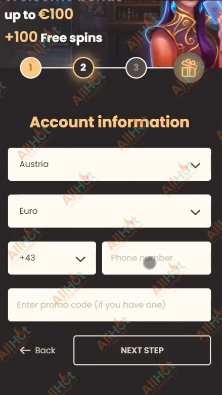 National casino No deposit 25 Free spins Bonus Code Input During the Registration