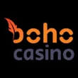 Boho Casino Logo on the black background