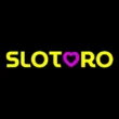 Slotoro Casino logo with no deposit bonus offer