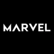 Marvel Casino Logo on the black background